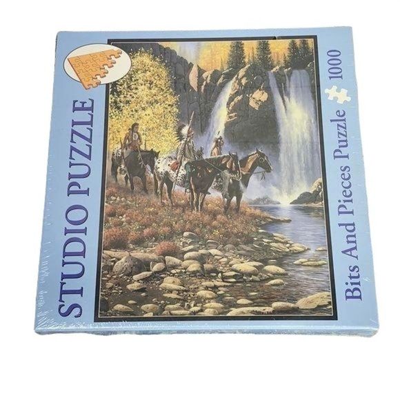 Studio Bits and Pieces 1000 Pc‎ Puzzle Richard Luce The Sacred Ground - Picture 1 of 6
